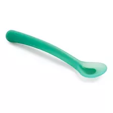 Cuchara De Silicona Bebe Suavinex + 4m Verde Flaber