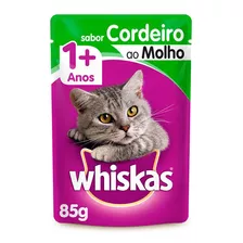 Ração Umida Sache Adulto Cordeiro 85gr [whiskas]