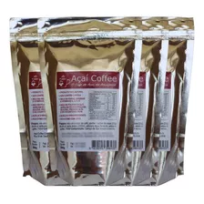 Açaí Coffee - O Café De Açaí Da Amazônia - 2.0 Kg Kit 4x500g