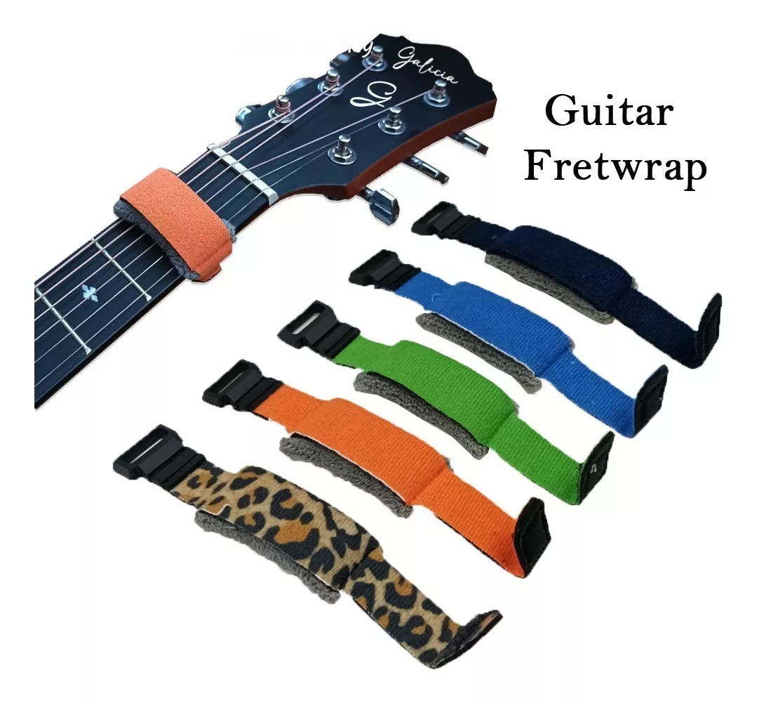 Fretwraps/muteador De Cuerdas Para Guitarras/bajos