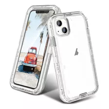 Funda Protector Para iPhone Antishock Transparente 360 