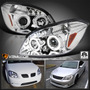 Par Faro Negro Led Pontiac G5 Gt 2007 2.4l