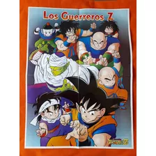 Afiche Póster De Dragon Ball Z 