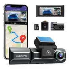 Azdome Camara De Tablero M550 Pro De 3 Canales, Wifi Gps Int