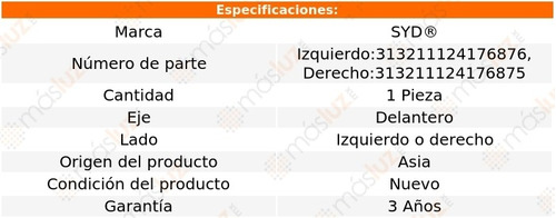 (1) Base Amortiguador Delantera Izq O Der Solara 99/03 Foto 2