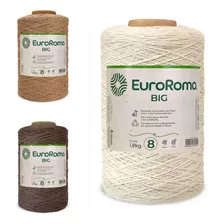 Barbante Euroroma 1,8 Kg Fio 8 Big Cone- Cores 