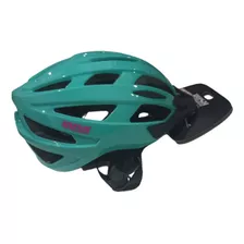 Casco De Bicicleta Rush Verde - Ciclismo Profesional 