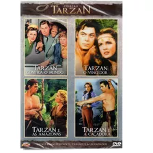 Dvd Coleção Tarzan 3 - Classicline - Bonellihq