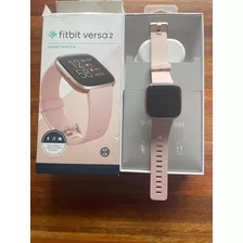 Reloj Smartwatch Fitbit Versa 2 Rosa Impecable - Como Nuevo