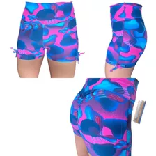  Shorts Fitness Estampado Diversas Cores