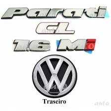 Emblemas Parati Cl 1.6 Mi + Vw Mala - Bola G2 - 1996 À 1999