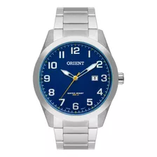 Relógio Orient Mbss1360 D2sx Masculino Aço Inox Azul 4,5cm