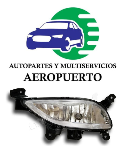 2011-2012-2013-2014 Hyundai Sonata Faro Foco Niebla Nuevo Lh Foto 2