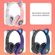 Auriculares Inalámbricos B39 Para Niños, Cascos Con Orejas