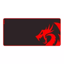 Mouse Pad Gamer Redragon P006 Kunlun De Goma L 420mm X 880mm X 4mm Negro/rojo