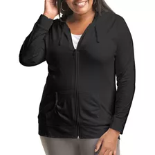 Just My Size-sudadera Grande Jersey Con Cierre Completo Para