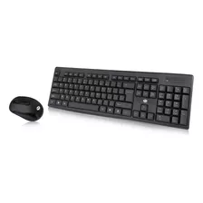 Kit Combo Inalambrico Teclado Mouse Megalite Ctm-1320 Negro