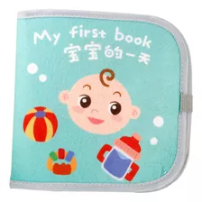 Livro De Tecido Para Bebês, Primeiro Livro Lavável Para