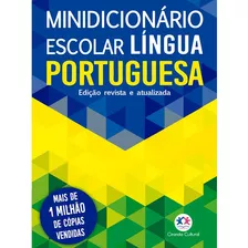 Minidicionário Escolar Língua Portuguesa 352 Páginas 