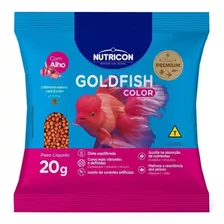 Ração Para Kinguios Nutricon Goldfish Color Com Alho 20g