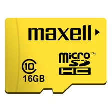 Tarjeta Memoria Micro Sd 16gb Clase 10 90mb/s Uhs-1 Maxell