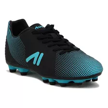 Austral Futbol Hombre Md Negro-azul