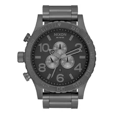 Nixon 51-30 Cinza Chumbo Cronógrafo Gunmetal A083-632