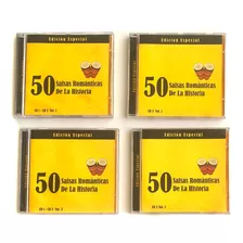 Cd Colección 50 Salsas Románticas De La Historia Vol. 1 Y 2 