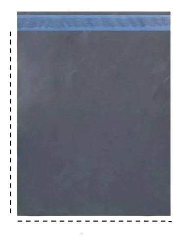 Envelope Cinza  26x36 -1000 - Embalagem Sedex Para Roupas