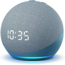 Echo Dot 4 Generación Con Reloj Amazon Alexa Parlante 