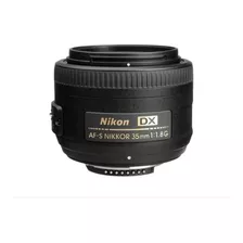 Lente Nikon Af-s Nikkor 35mm F/1.8g Autofoco Pronta Entrega