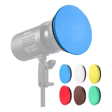 Difusor De Luz Suave De Cores Neewer 6x Para Studio Flash St