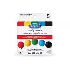 Satin Ice Candy Color Food Color - Kit A Base De Aceite De G