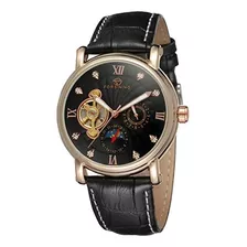 Forsining Reloj Automático Para Hombre Con Correa De Cuero R