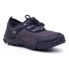 Tênis Masculino Esporte Pesca Track Air Mesh Cinza