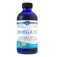 Nordic Naturals Omega-3d, Sabor A Limn - 8 Oz - 1560 Mg Omeg