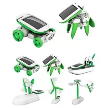 Kit Robot Camaleon Solar 6 En 1 Niños Proyectos Electronica