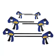 Irwinquickgriponehanded Mini Bar Clamp 6 Pack 2 414 2 6 2 12