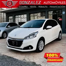 Peugeot 208 Allure 1.5 2018 Un Dueño Permuto Financio 100%