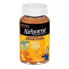 Airborne | Honey Lemon Immune | 42 Gummies | Honey