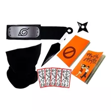 Bandana Kakashi + Balaclava + Kunai + Icha Icha Cosplay Kit