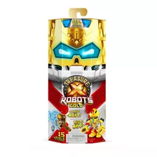 Treasure X Robots Gold - 1 Robot P/ Descubrir 15 Niveles *sk