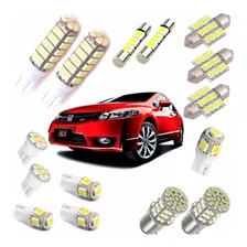 Kit Lampadas Led Luz New Civic 2006 2007 2008 2009 2010 2011