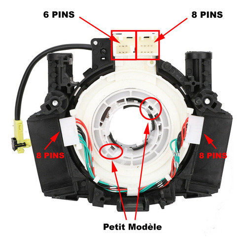 Resorte Reloj Para Nissan Qashqai J10 Jj10 Pathfinder R51 Foto 4