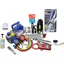 Kit Refrigeração : Bomba De Vacuo 6 Cfm Completo 