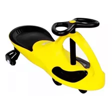 Brinquedo Carrinho Giro Car Rolimã Car Amarelo Até 60kg Cor Amarelo