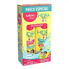 Salon Line Shampoo + Condicionador Hidra Multy Kids - 300ml