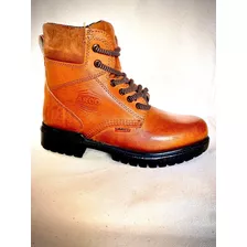 Bota De Piel- Para Trabajo O Casual