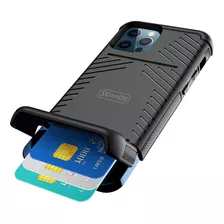 Funda Billetera Para iPhone 12 Pro Max (color Negro)