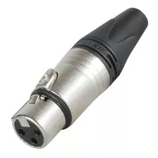 Conector De Audio Canon Neutrik Xlr Hembra Nc3fxx/ Promúsica